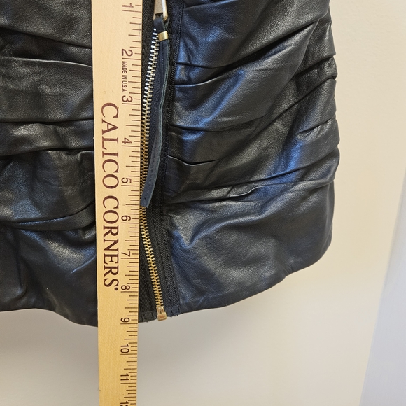 Marc By Marc Jacobs Black Lambskin Bustier/Corset Top - Picture 4 of 11